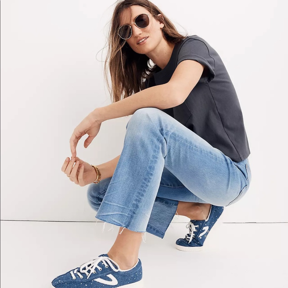 Madewell Cali Demi-Boot Jeans: Inset Edition